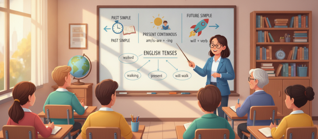 English tenses explained