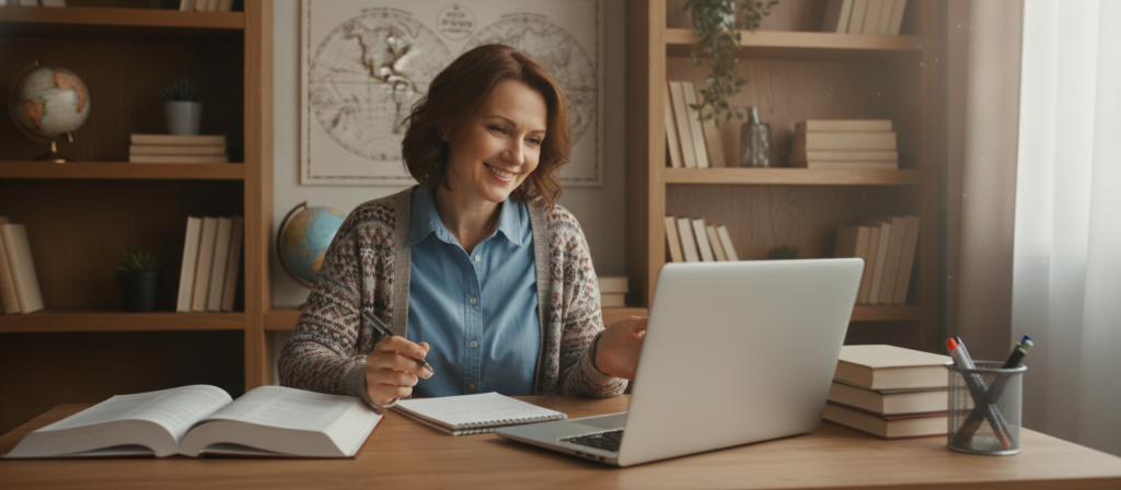 online English tutor