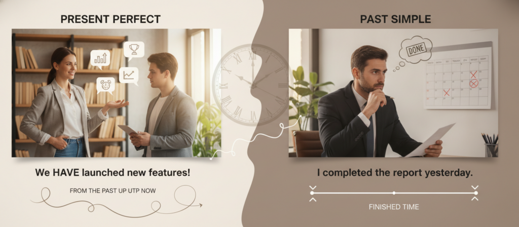 present perfect vs past simple
