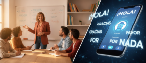 Spanish tutor vs app