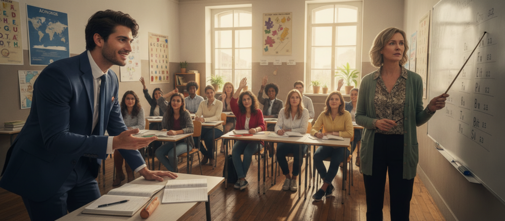 native speaker vs language teacher