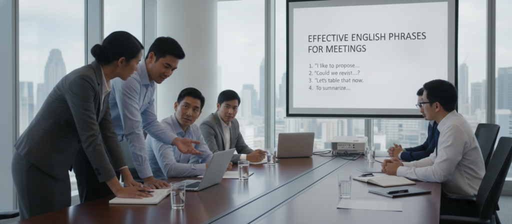αγγλικά για meetings